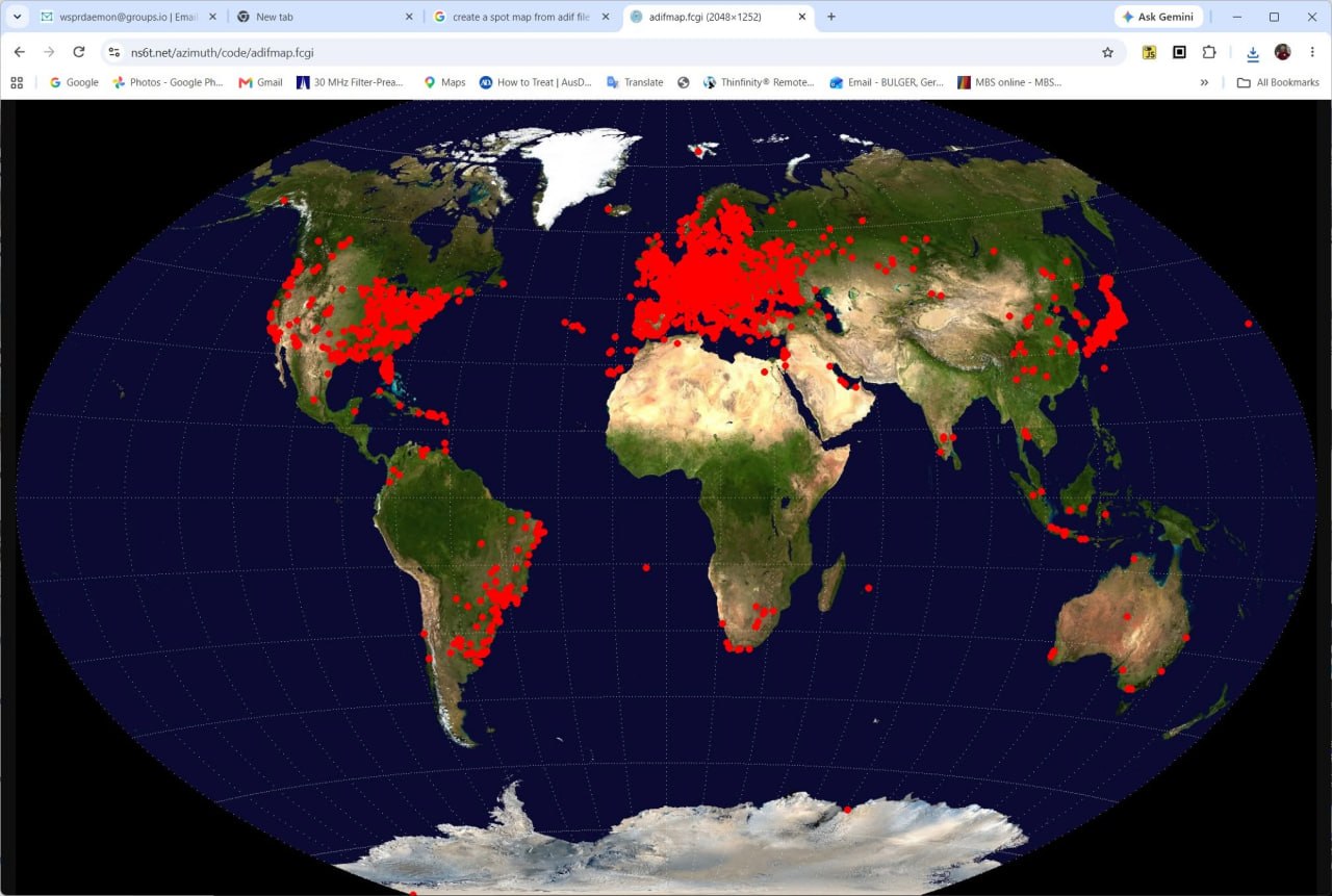 ZD8GB September 2026 contacts map